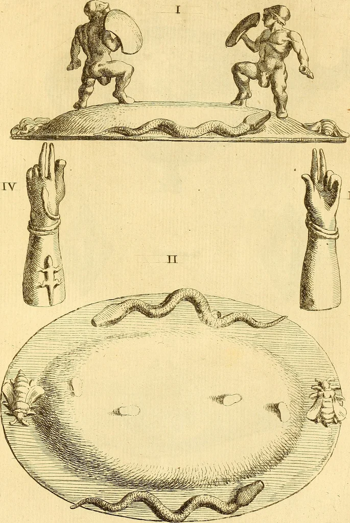 An illustration from Recueil d'antiquités égyptiennes, étrusques, greques et romaines, 1752, leaf 540