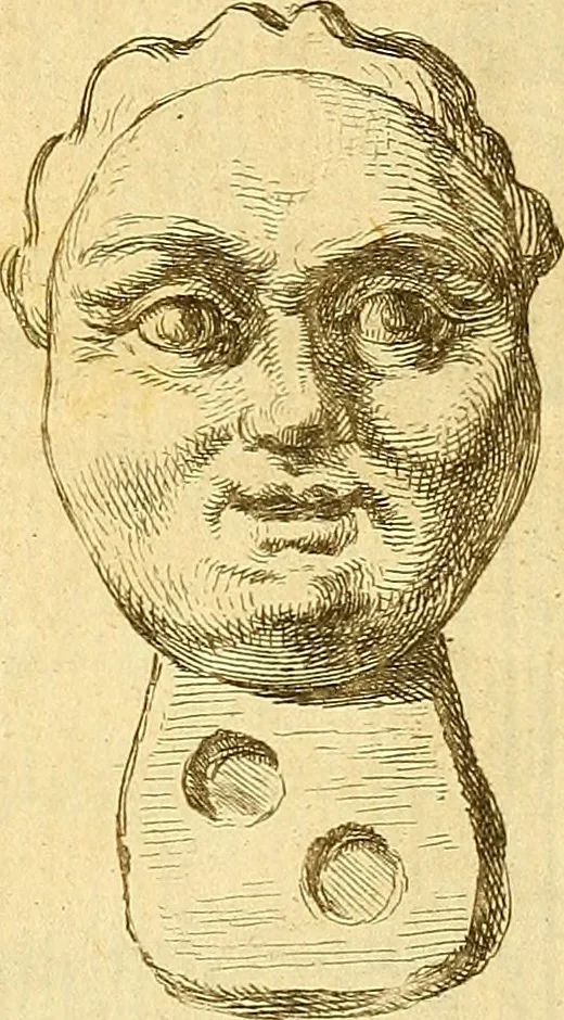 An illustration from Recueil d'antiquités égyptiennes, étrusques, greques et romaines, 1752, leaf 644