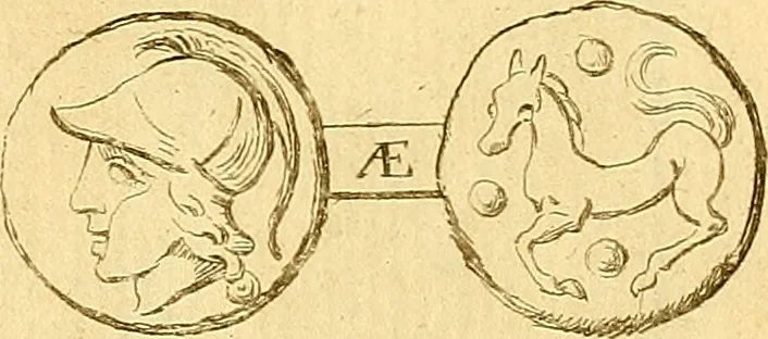 An illustration from Recueil d'antiquités égyptiennes, étrusques, greques et romaines, 1752, leaf 644