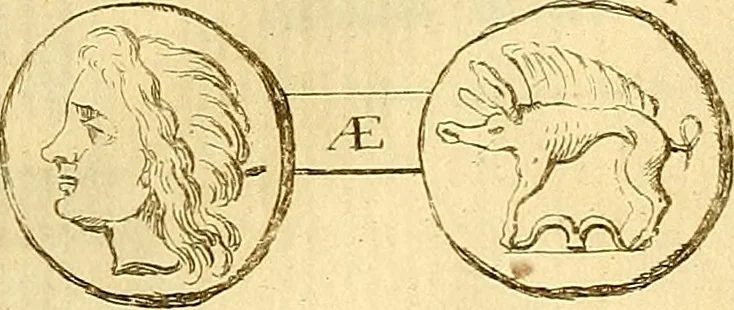 An illustration from Recueil d'antiquités égyptiennes, étrusques, greques et romaines, 1752, leaf 644