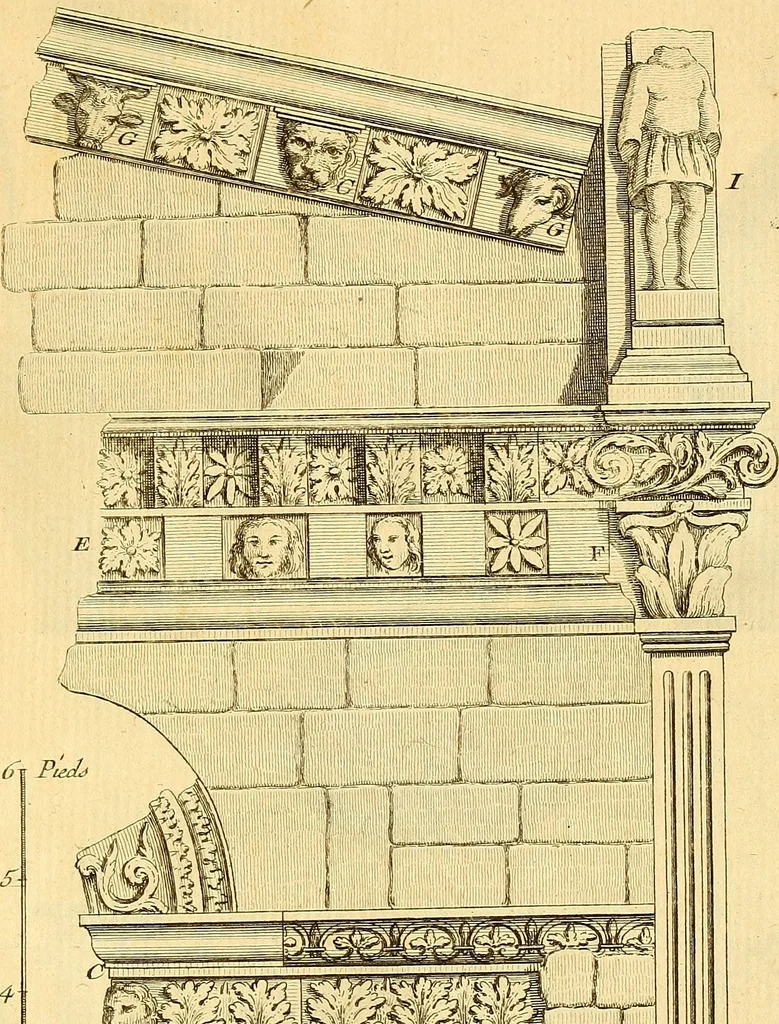 An illustration from Recueil d'antiquités égyptiennes, étrusques, greques et romaines, 1752, leaf 646