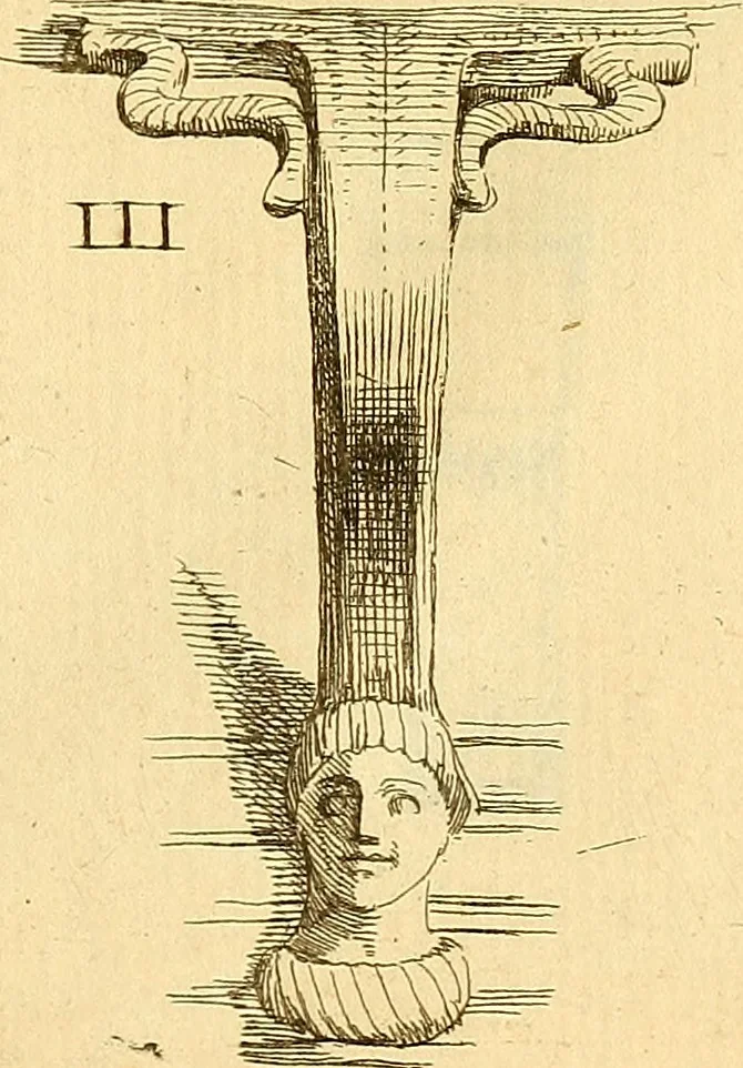 An illustration from Recueil d'antiquités égyptiennes, étrusques, greques et romaines, 1752, leaf 692