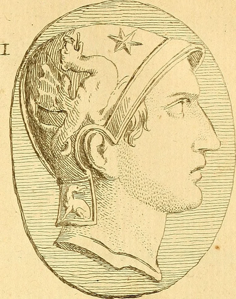 An illustration from Recueil d'antiquités égyptiennes, étrusques, greques et romaines, 1752, leaf 694