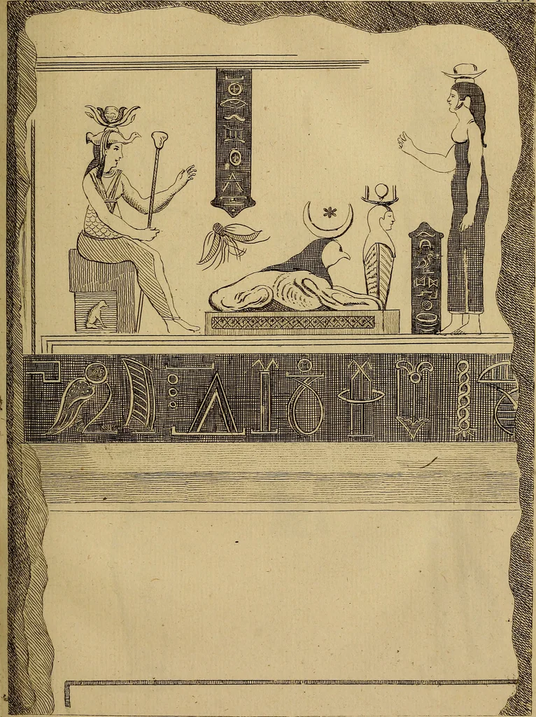 An illustration from Recueil d'antiquités égyptiennes, étrusques, greques et romaines, 1752, leaf 162