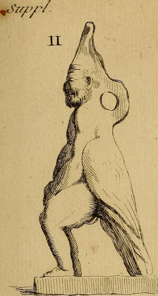An illustration from Recueil d'antiquités égyptiennes, étrusques, greques et romaines, 1752, leaf 168