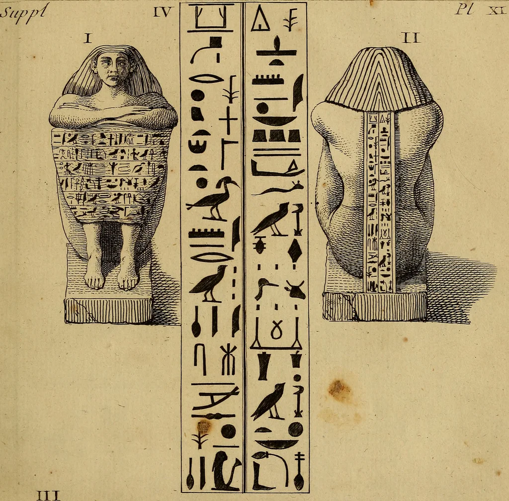 An illustration from Recueil d'antiquités égyptiennes, étrusques, greques et romaines, 1752, leaf 180