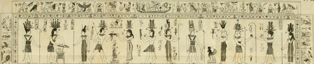 An illustration from Recueil d'antiquités égyptiennes, étrusques, greques et romaines, 1752, leaf 182