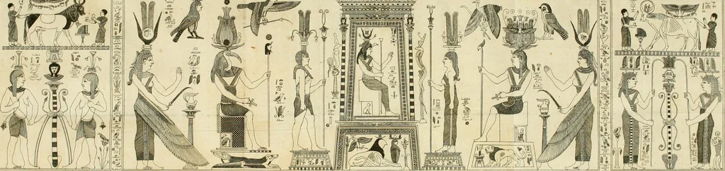 An illustration from Recueil d'antiquités égyptiennes, étrusques, greques et romaines, 1752, leaf 182