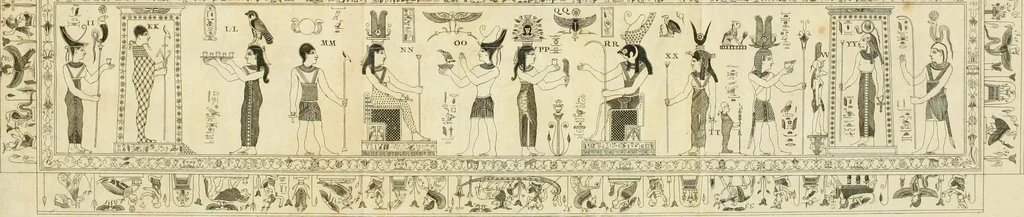 An illustration from Recueil d'antiquités égyptiennes, étrusques, greques et romaines, 1752, leaf 182