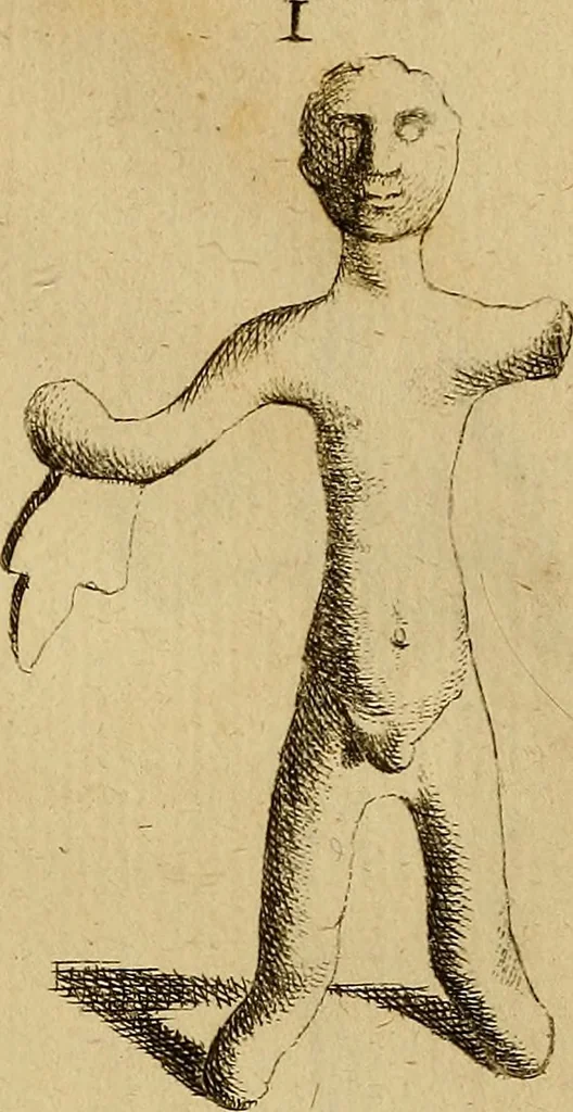An illustration from Recueil d'antiquités égyptiennes, étrusques, greques et romaines, 1752, leaf 212
