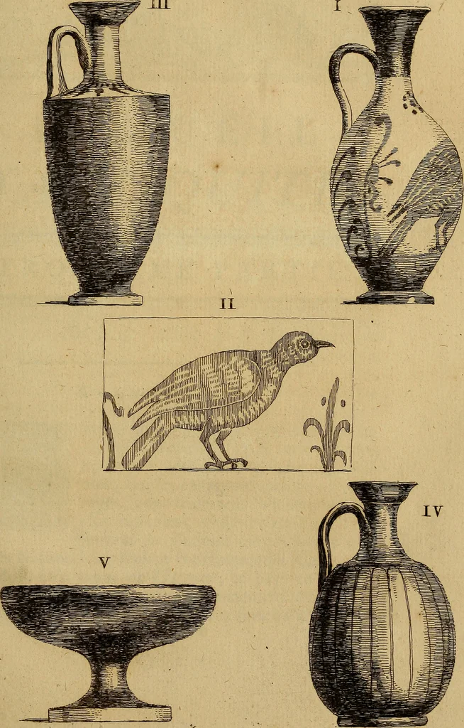 An illustration from Recueil d'antiquités égyptiennes, étrusques, greques et romaines, 1752, leaf 234