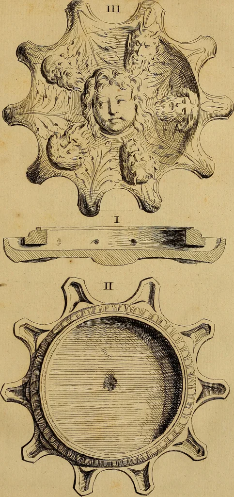 An illustration from Recueil d'antiquités égyptiennes, étrusques, greques et romaines, 1752, leaf 268