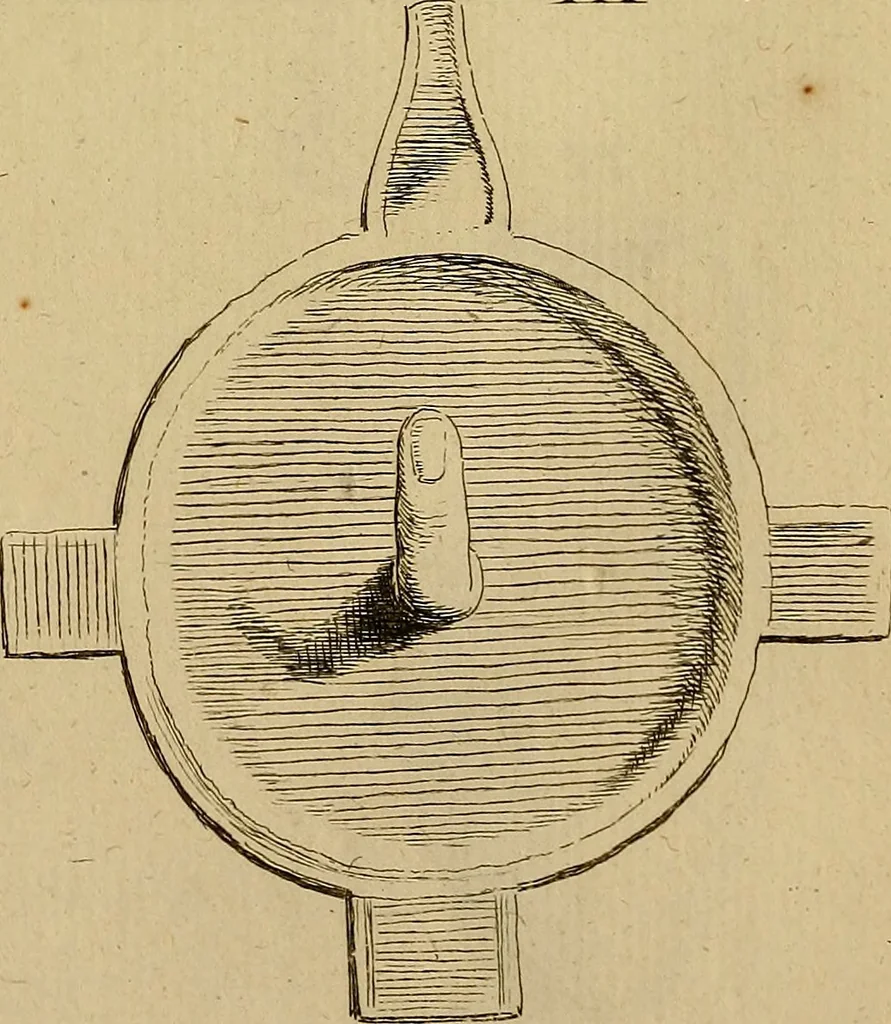 An illustration from Recueil d'antiquités égyptiennes, étrusques, greques et romaines, 1752, leaf 284