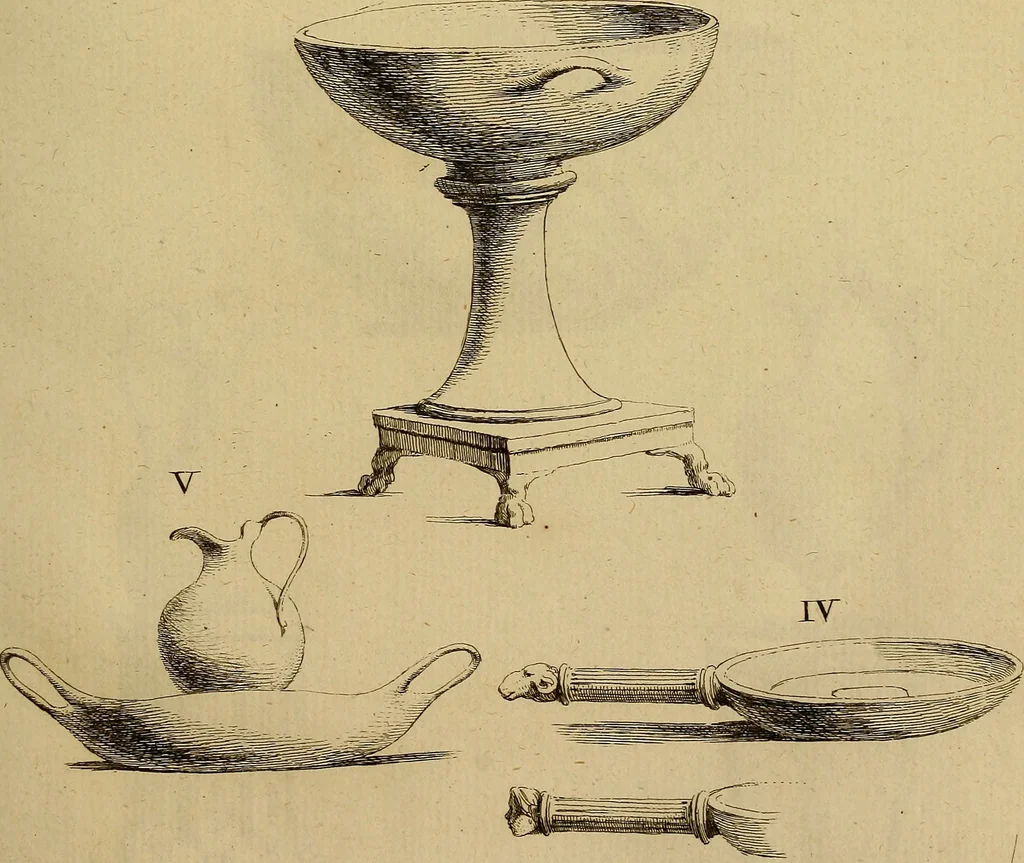 An illustration from Recueil d'antiquités égyptiennes, étrusques, greques et romaines, 1752, leaf 288