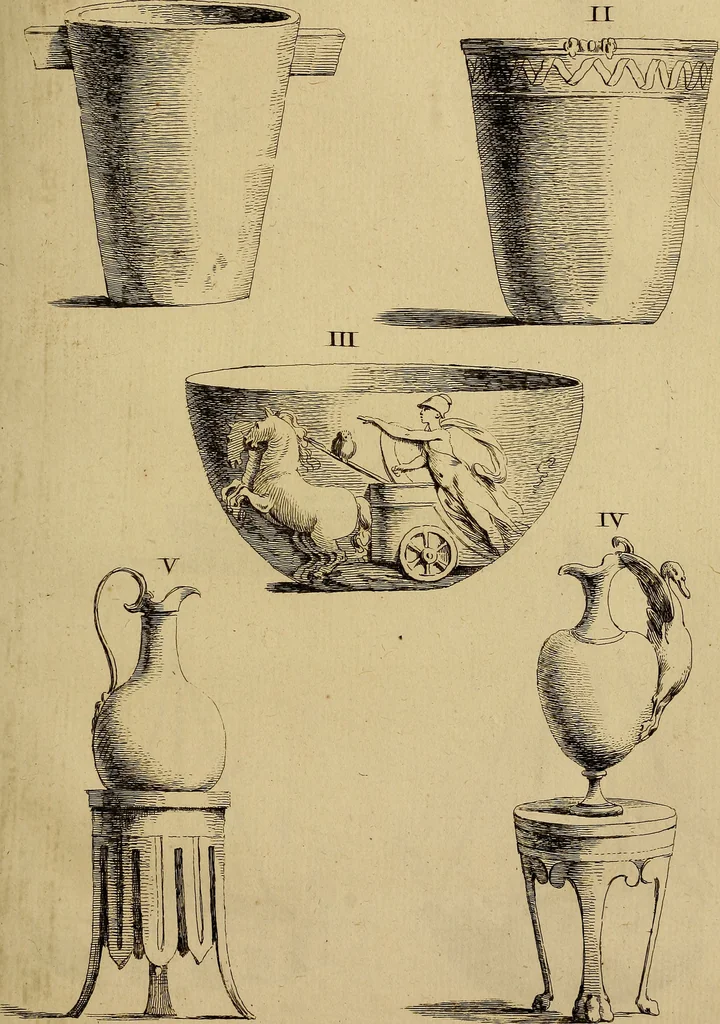 An illustration from Recueil d'antiquités égyptiennes, étrusques, greques et romaines, 1752, leaf 290