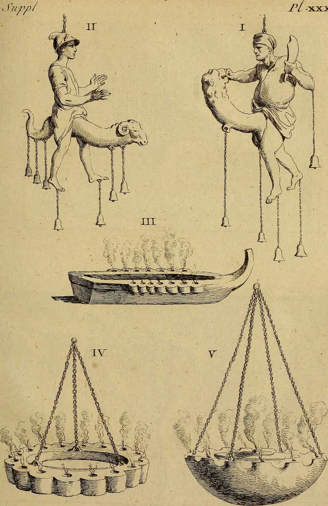 An illustration from Recueil d'antiquités égyptiennes, étrusques, greques et romaines, 1752, leaf 292