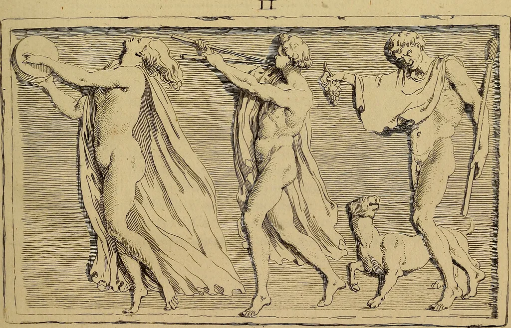 An illustration from Recueil d'antiquités égyptiennes, étrusques, greques et romaines, 1752, leaf 294