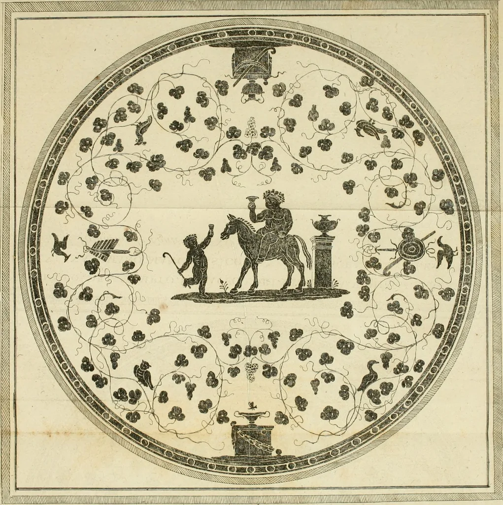 An illustration from Recueil d'antiquités égyptiennes, étrusques, greques et romaines, 1752, leaf 358