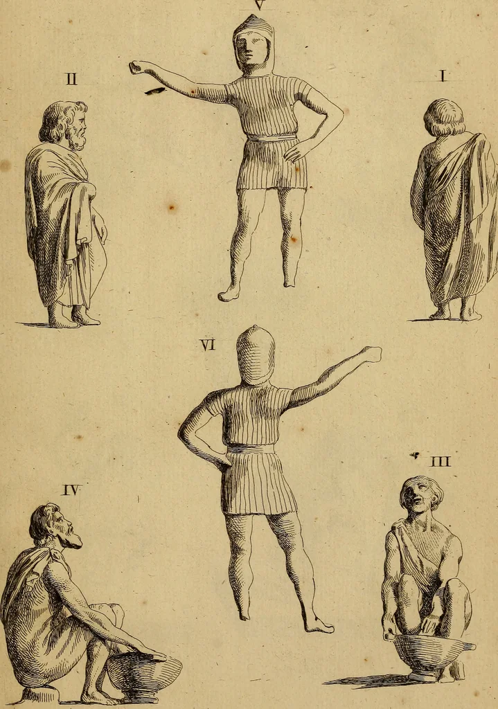 An illustration from Recueil d'antiquités égyptiennes, étrusques, greques et romaines, 1752, leaf 368