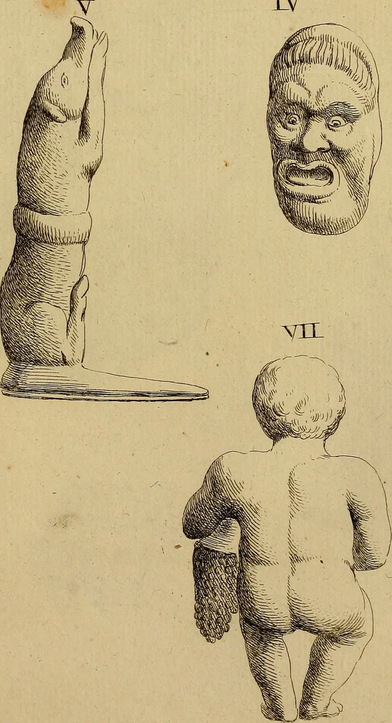 An illustration from Recueil d'antiquités égyptiennes, étrusques, greques et romaines, 1752, leaf 372