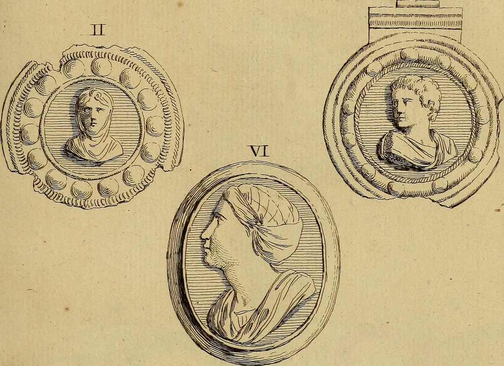 An illustration from Recueil d'antiquités égyptiennes, étrusques, greques et romaines, 1752, leaf 394