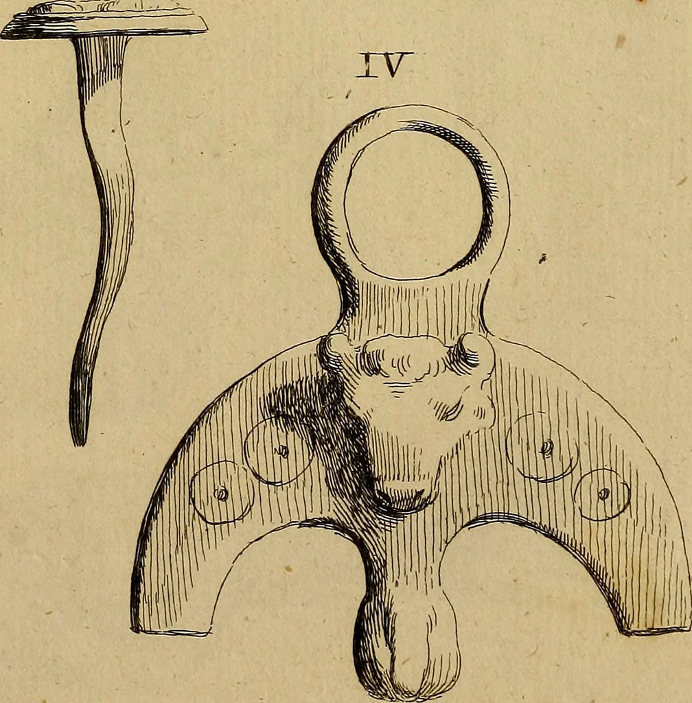 An illustration from Recueil d'antiquités égyptiennes, étrusques, greques et romaines, 1752, leaf 394