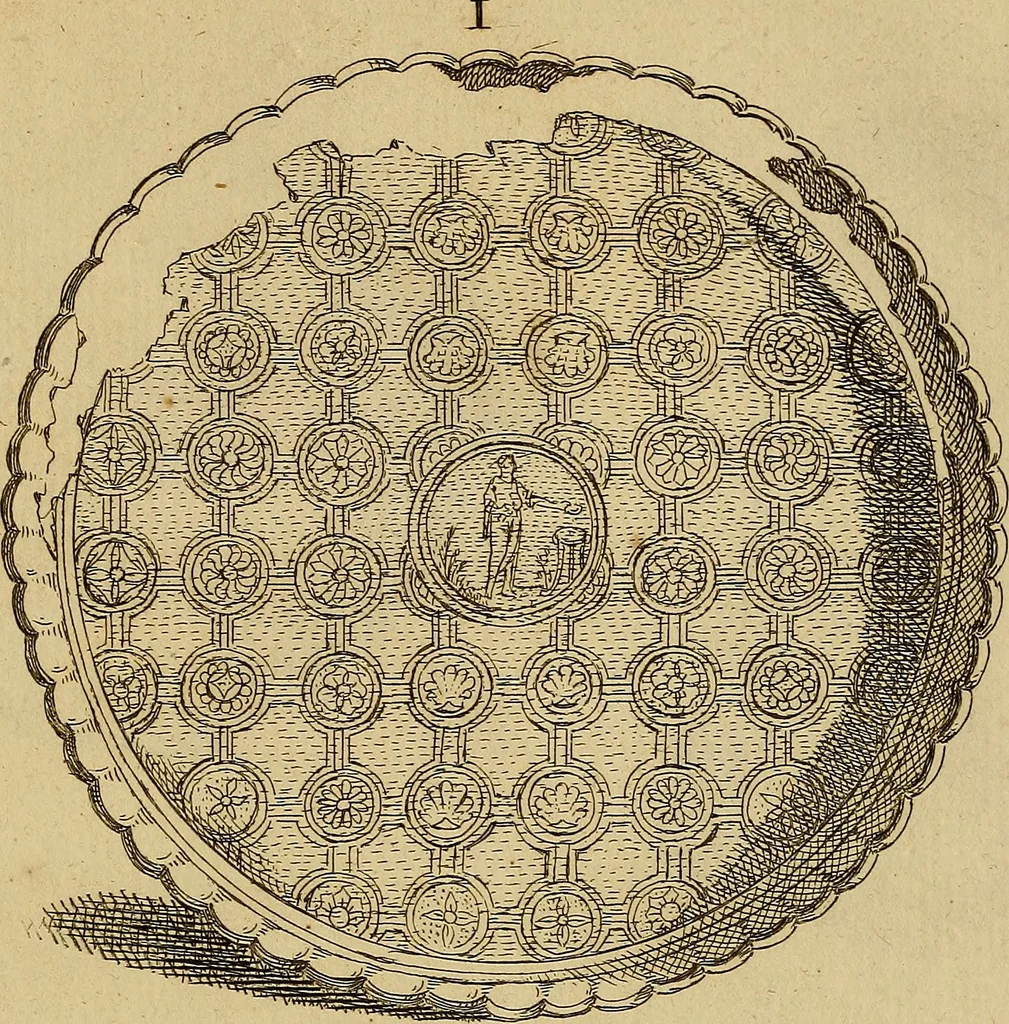 An illustration from Recueil d'antiquités égyptiennes, étrusques, greques et romaines, 1752, leaf 504