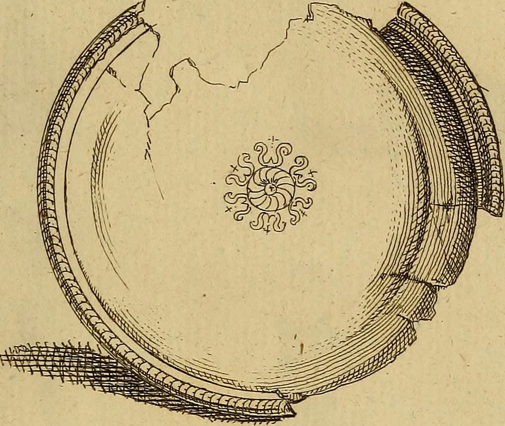 An illustration from Recueil d'antiquités égyptiennes, étrusques, greques et romaines, 1752, leaf 506