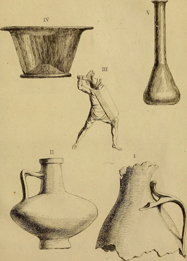 An illustration from Recueil d'antiquités égyptiennes, étrusques, greques et romaines, 1752, leaf 512