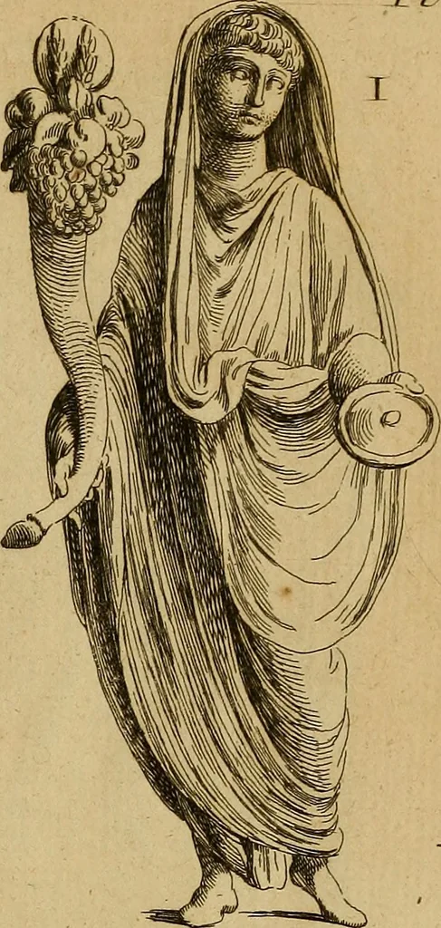 An illustration from Recueil d'antiquités égyptiennes, étrusques, greques et romaines, 1752, leaf 514