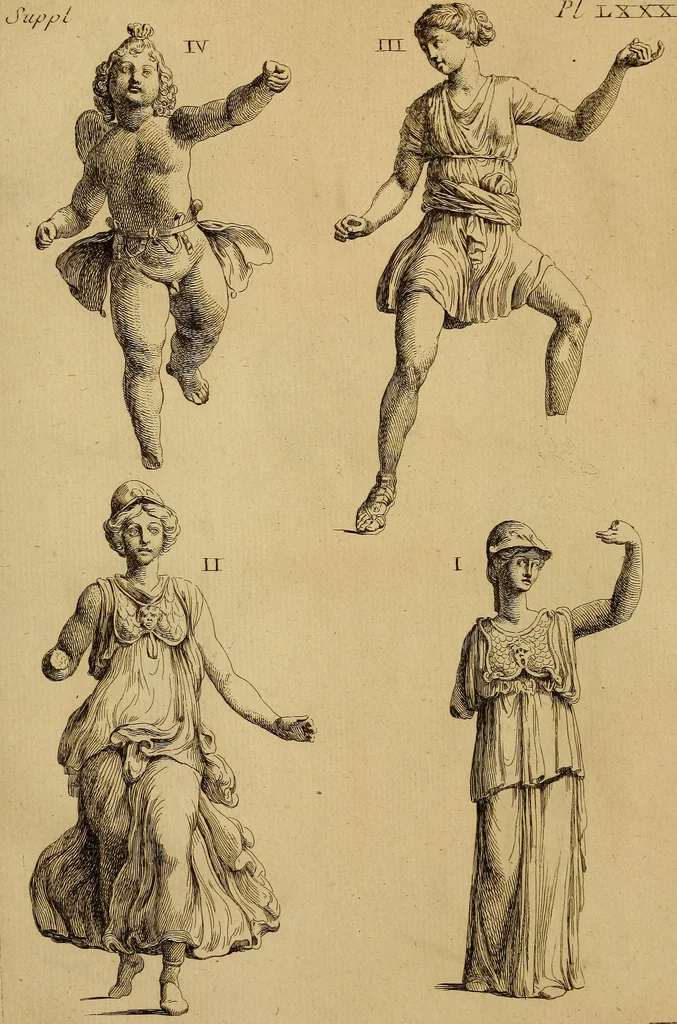 An illustration from Recueil d'antiquités égyptiennes, étrusques, greques et romaines, 1752, leaf 528