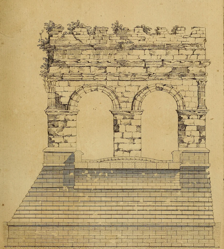 An illustration from Recueil d'antiquités égyptiennes, étrusques, greques et romaines, 1752, leaf 538