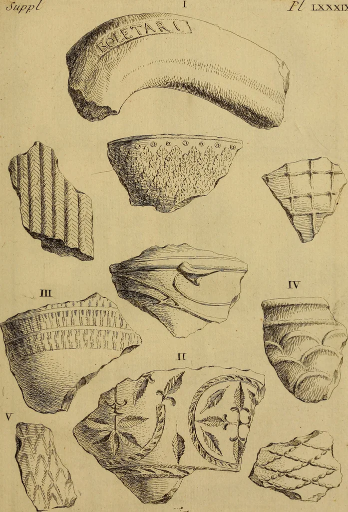 An illustration from Recueil d'antiquités égyptiennes, étrusques, greques et romaines, 1752, leaf 546