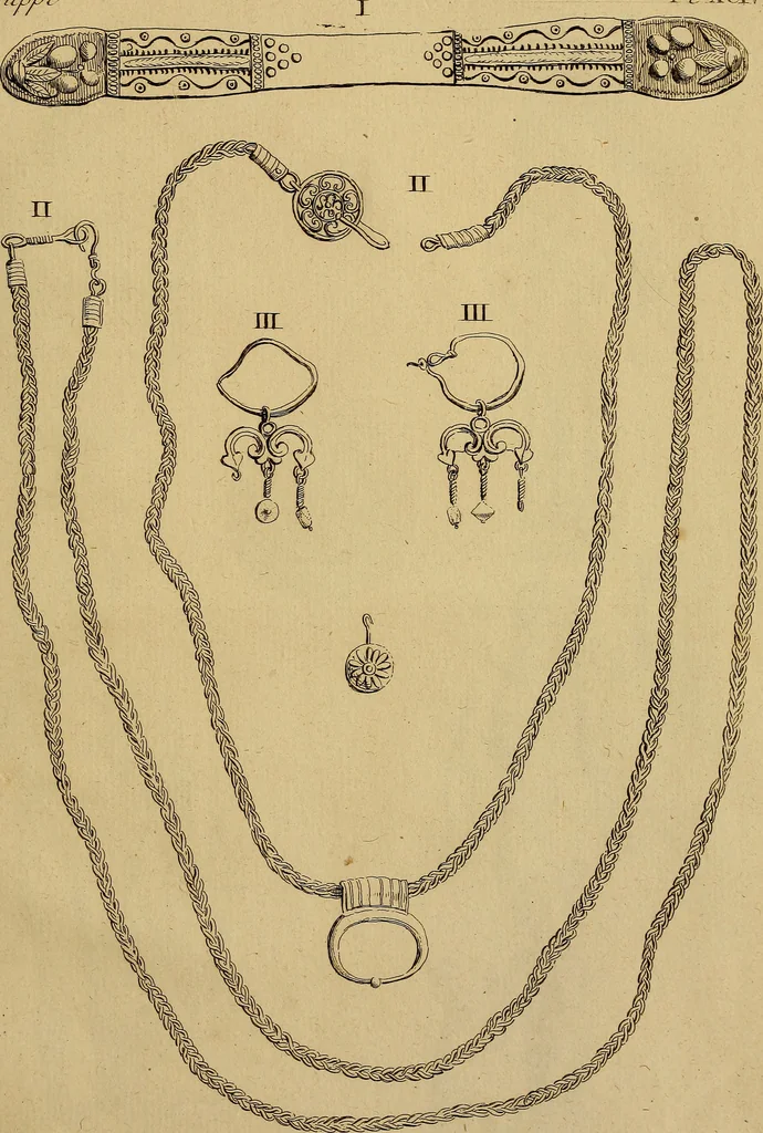 An illustration from Recueil d'antiquités égyptiennes, étrusques, greques et romaines, 1752, leaf 556