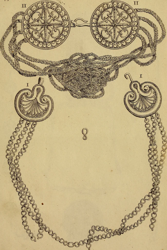 An illustration from Recueil d'antiquités égyptiennes, étrusques, greques et romaines, 1752, leaf 560
