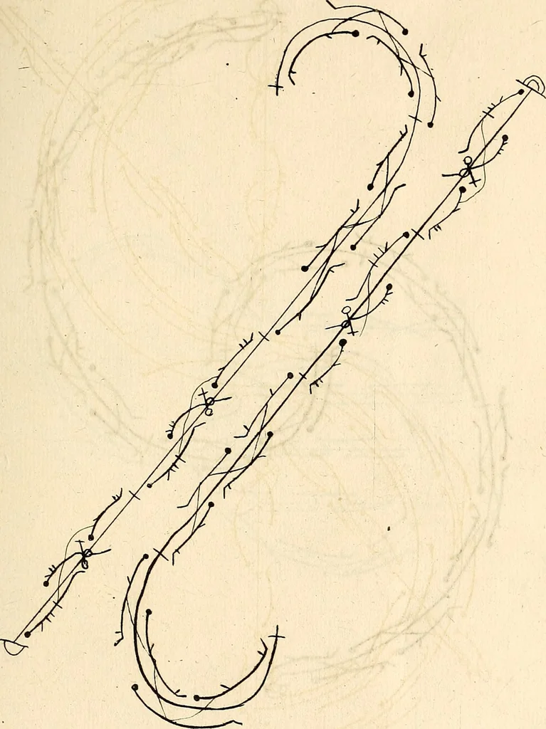 An illustration from Recueil de danses,, 1700, leaf 10