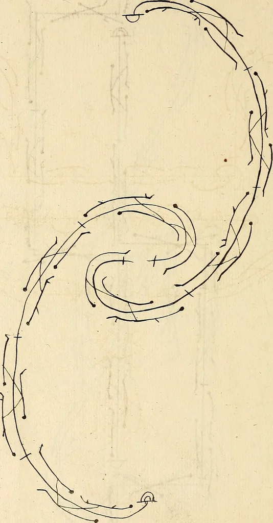 An illustration from Recueil de danses,, 1700, leaf 15