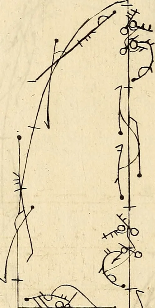 An illustration from Recueil de danses,, 1700, leaf 37