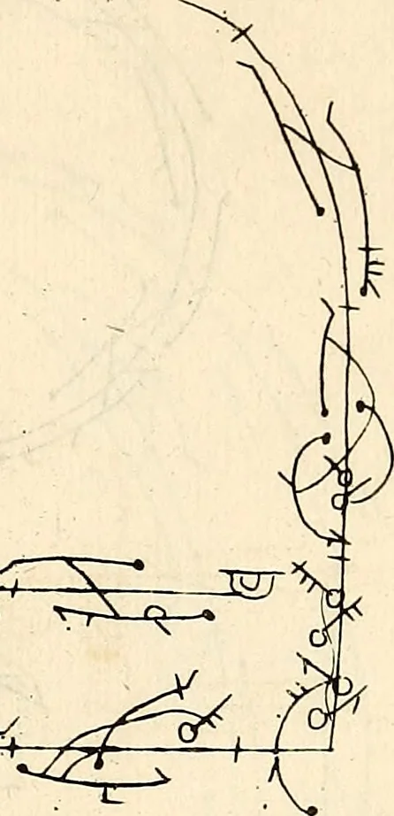 An illustration from Recueil de danses,, 1700, leaf 64