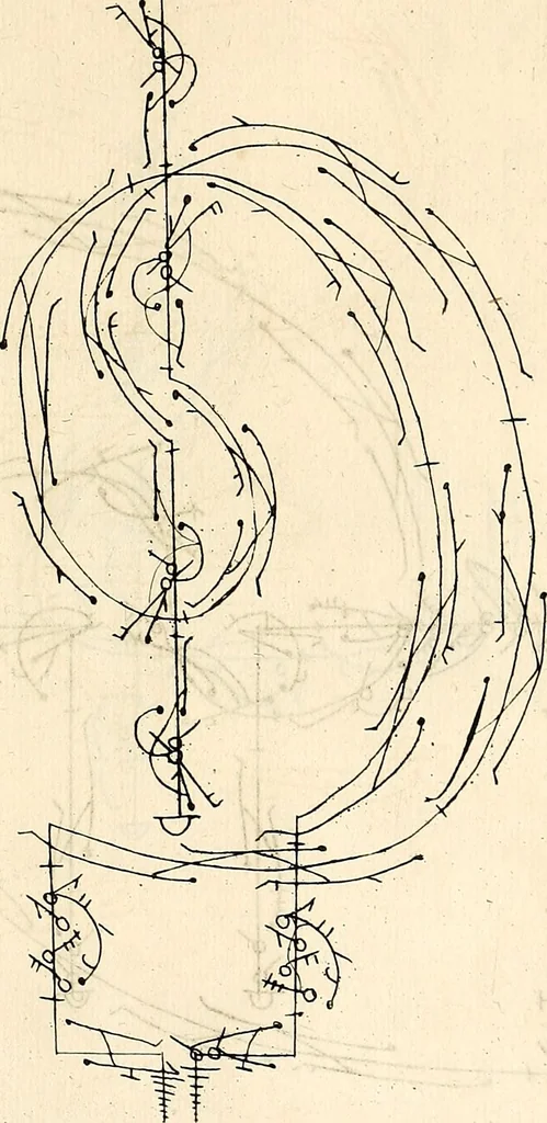 An illustration from Recueil de danses,, 1700, leaf 66