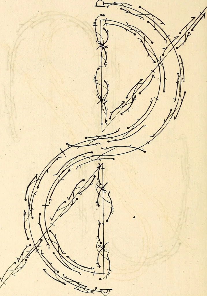 An illustration from Recueil de danses,, 1700, leaf 9