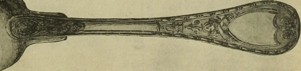 An illustration from Recueil de dessins d'orfevrerie du premier empire par biennais orfevre de Napoléon 1er et de la couronne, 1900, leaf 106