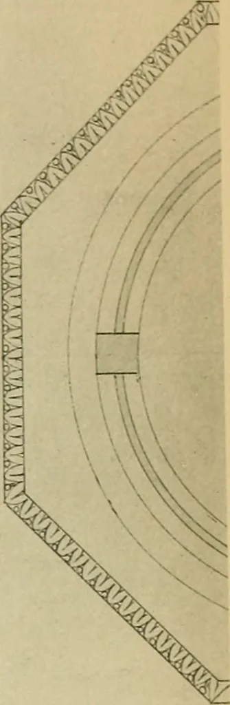 An illustration from Recueil de dessins d'orfevrerie du premier empire par biennais orfevre de Napoléon 1er et de la couronne, 1900, leaf 110