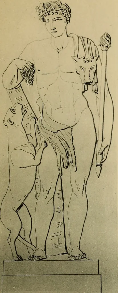 An illustration from Recueil de dessins d'orfevrerie du premier empire par biennais orfevre de Napoléon 1er et de la couronne, 1900, leaf 134