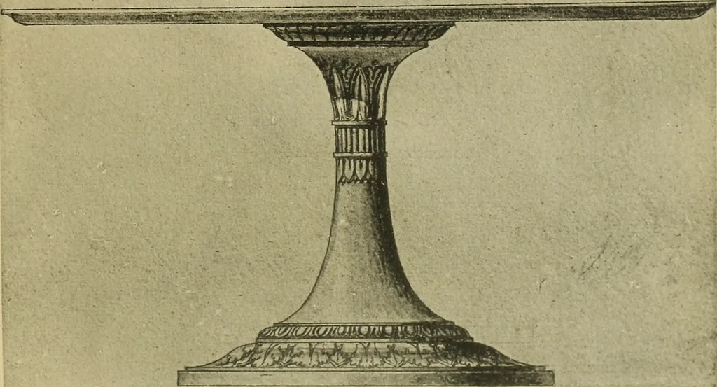 An illustration from Recueil de dessins d'orfevrerie du premier empire par biennais orfevre de Napoléon 1er et de la couronne, 1900, leaf 148