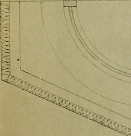 An illustration from Recueil de dessins d'orfevrerie du premier empire par biennais orfevre de Napoléon 1er et de la couronne, 1900, leaf 18