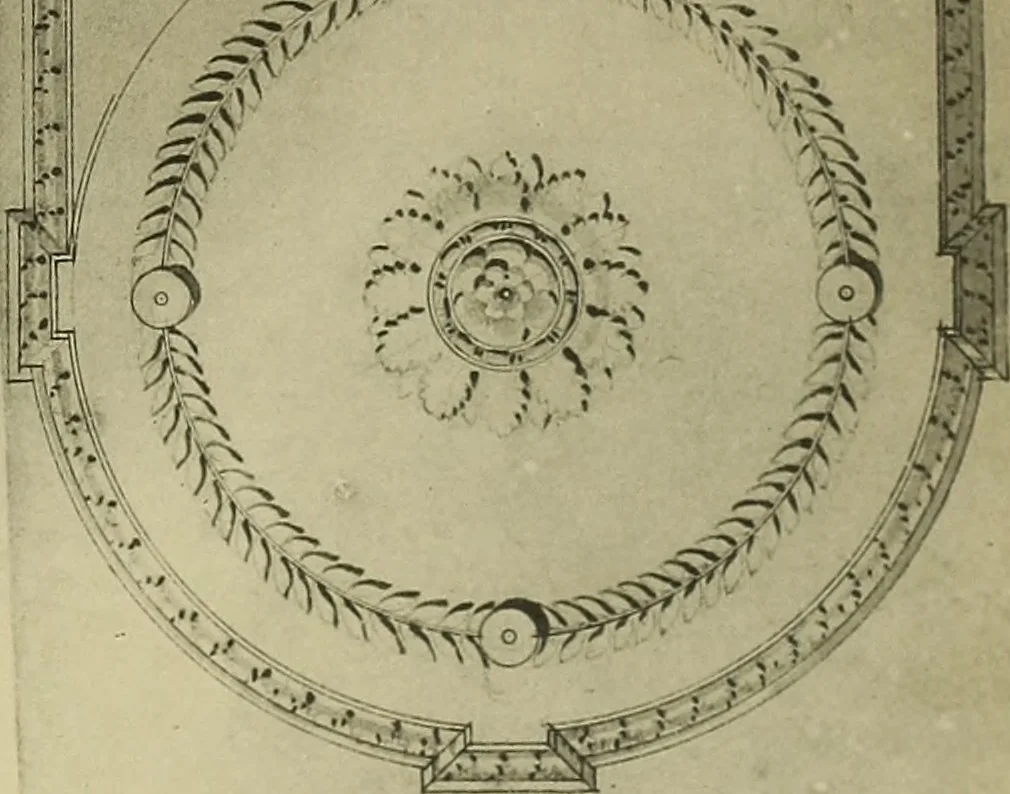 An illustration from Recueil de dessins d'orfevrerie du premier empire par biennais orfevre de Napoléon 1er et de la couronne, 1900, leaf 48