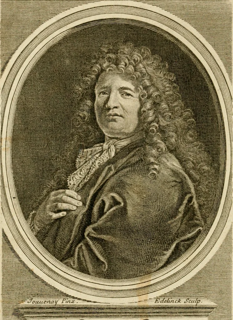 An illustration from Recueil d'emblêmes, devises, medailles, et figures hieroglyphiques, au nombre de plus de douze cent, avec leurs explications : accompagné de plus de deux mille chiffres fleuronnez simples, doubles & triples ... : cet ouvrage qui est enrichy de deux cens cinquante planches en taille-douce, est très-utile aux graveurs, peintres, sculpteurs, orfevres, brodeurs, serruriers & à tous ceux qui travaillent au dessein, 1724, leaf 7