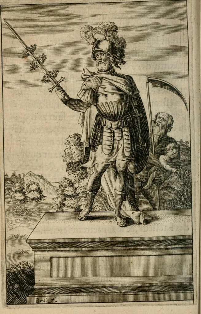 An illustration from Recueil d'emblemes diuers : auec des discours moraux, philosophiques, et politiques, tirez de diuers autheurs, anciens & modernes, 1638, leaf 115