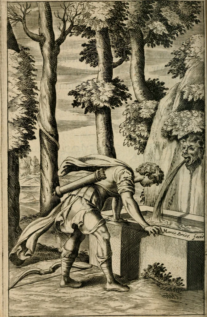 An illustration from Recueil d'emblemes diuers : auec des discours moraux, philosophiques, et politiques, tirez de diuers autheurs, anciens & modernes, 1638, leaf 253